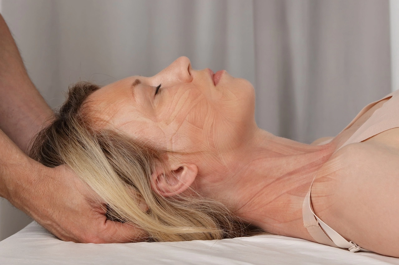 Craniosacral Therapy face muscles