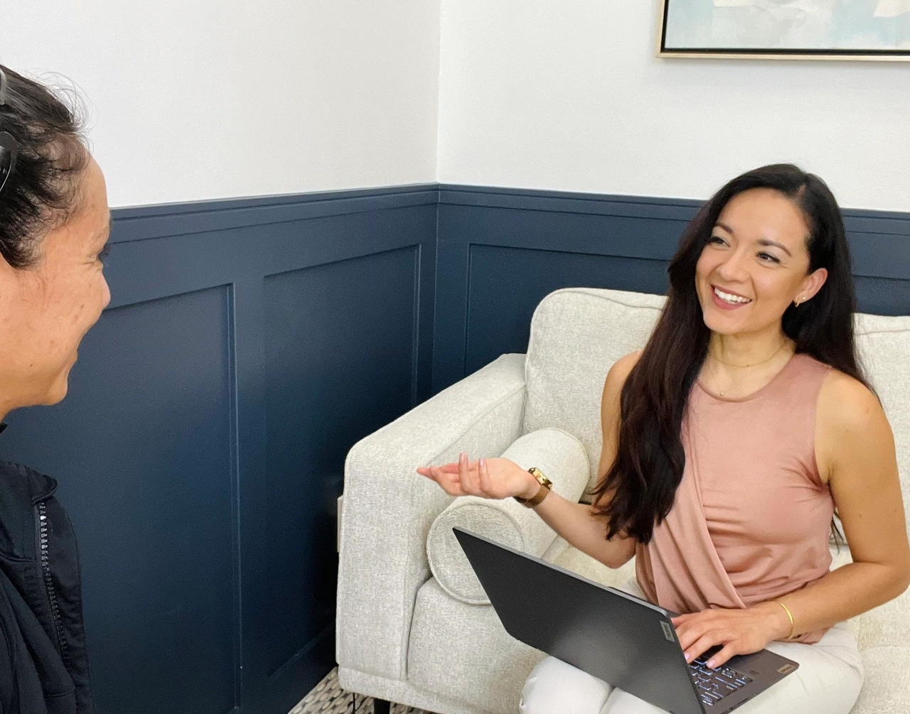 preparing for Craniosacral Therapy session 